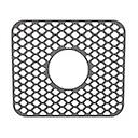 1 Pack, Silicone Sink Protector, Grid Sink Mat, Gray