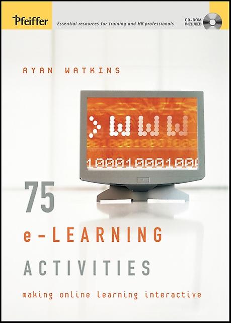 75 Elearning Activities by Ryan Watkins Paperback