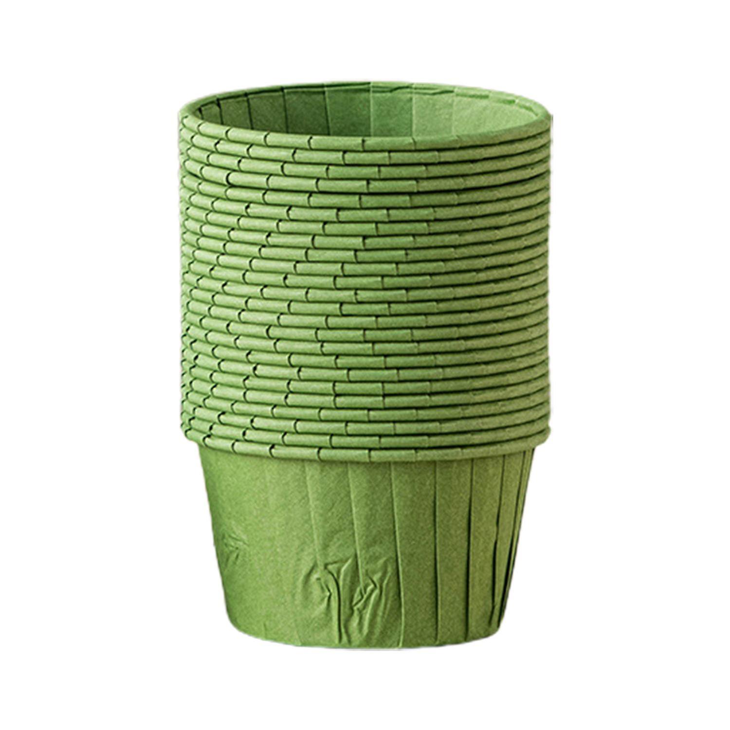 ZHOUBA 50Pcs/Set Cupcake Liners BPA Free DIY Baking Wedding Birthday Muffin Paper Cups Home Supplies