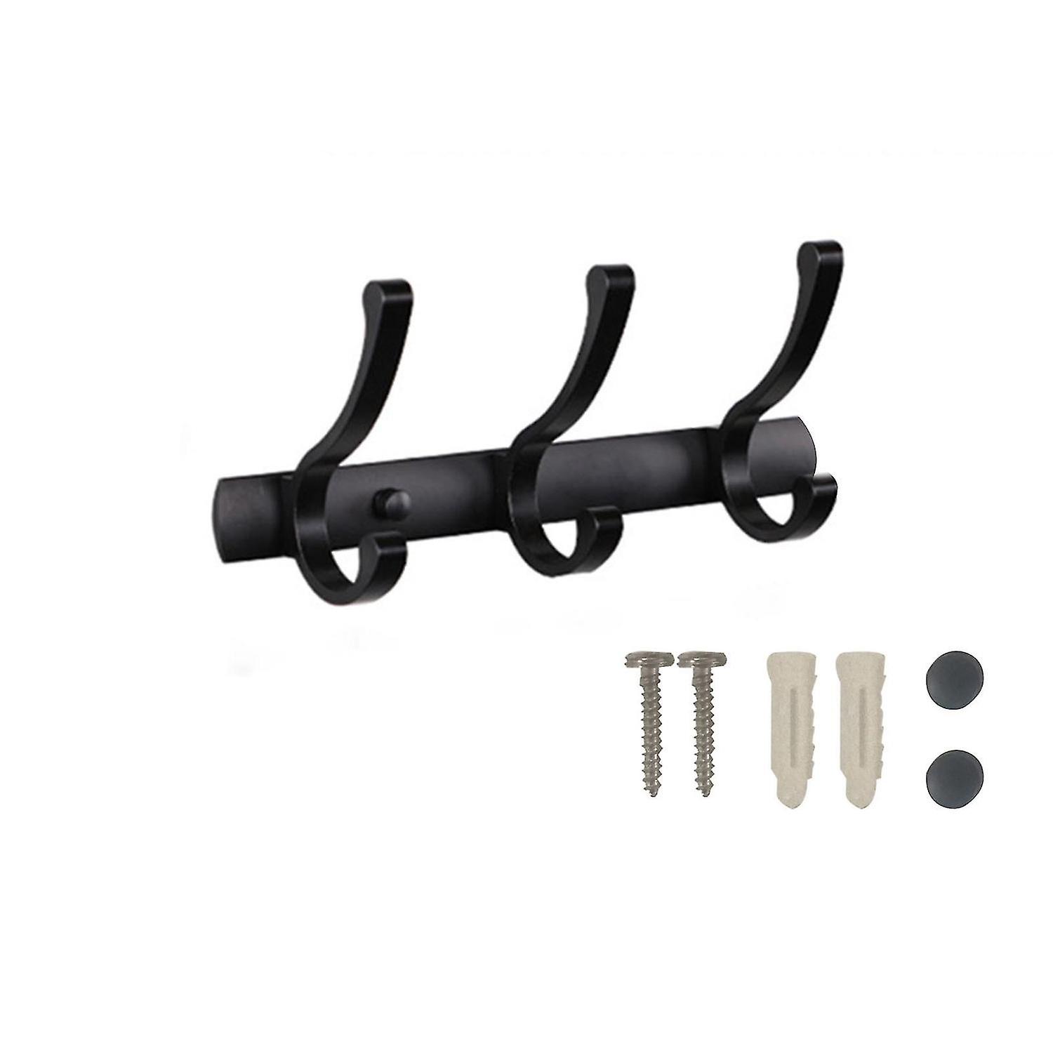 Wall Mounted With Hooks Modern Heavy Duty Accessories Coat Rack Space