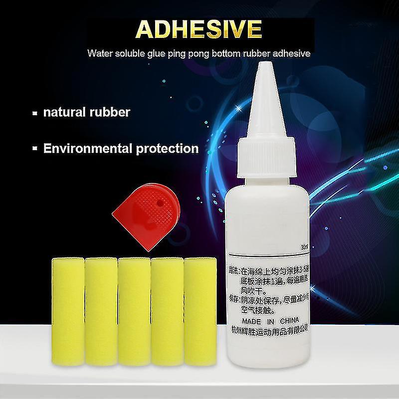 Table Tennis Racket Glue Rubber Gum Inorganic 30ml Kit Non-toxic For Gumming Diy