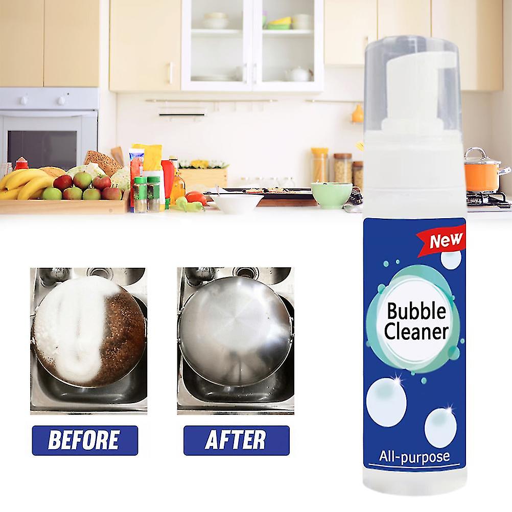 Cleaning Bubble Spray Kitchen Grease Cleaner Multifunctional Rust Remover Mousse Cleaner