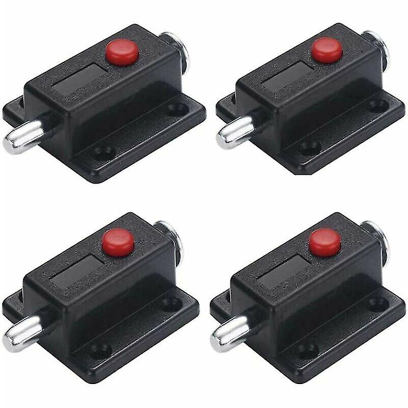 Spring Piece Window Cabinet Knob Automatic Door Lock Furniture Cabinet Drawer Door Latch With Spring Knob