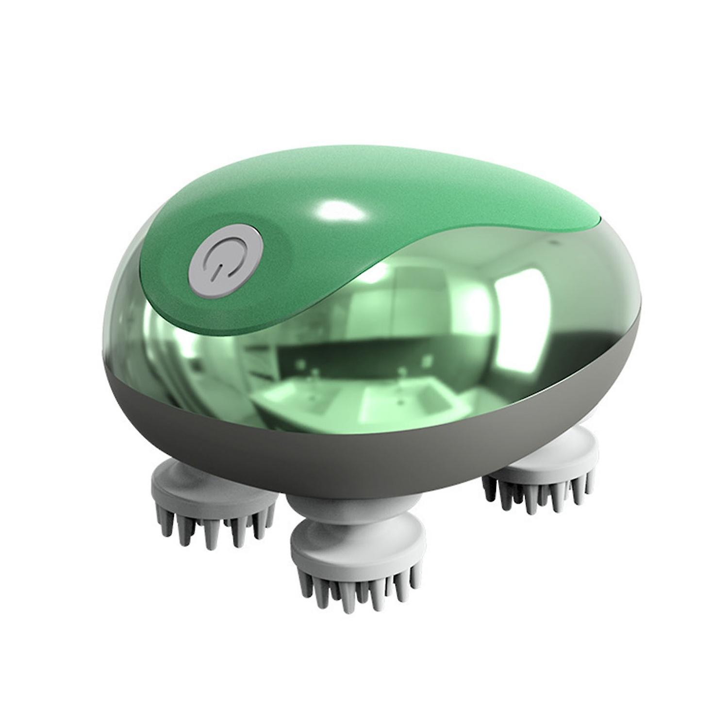 Cat Massager Waterproof Soft Head Comfortable Adjustable Modes Handheld Electric Scalp Massager Pet 