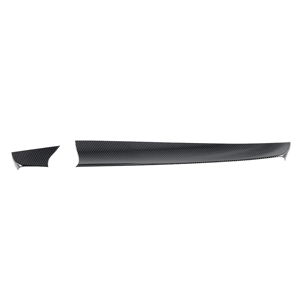 For 2022 2023 Car Control Dashboard Panel Decor Cover Trim Sticker Accessories ABS Carbon Fiber