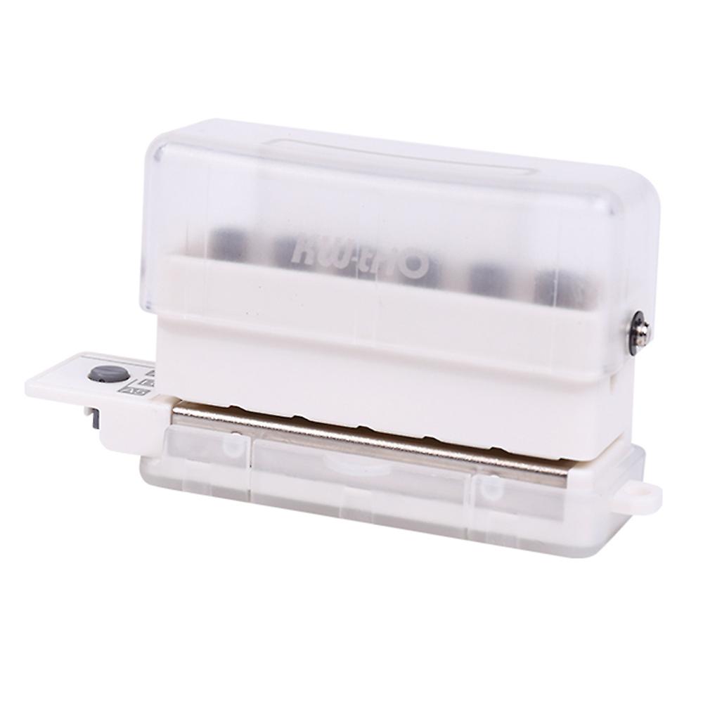 KW-triO 6-Hole Paper Punch Handheld Mini Puncher Support Multiple 20/26/30 Hole Punching 5.5mm Apert