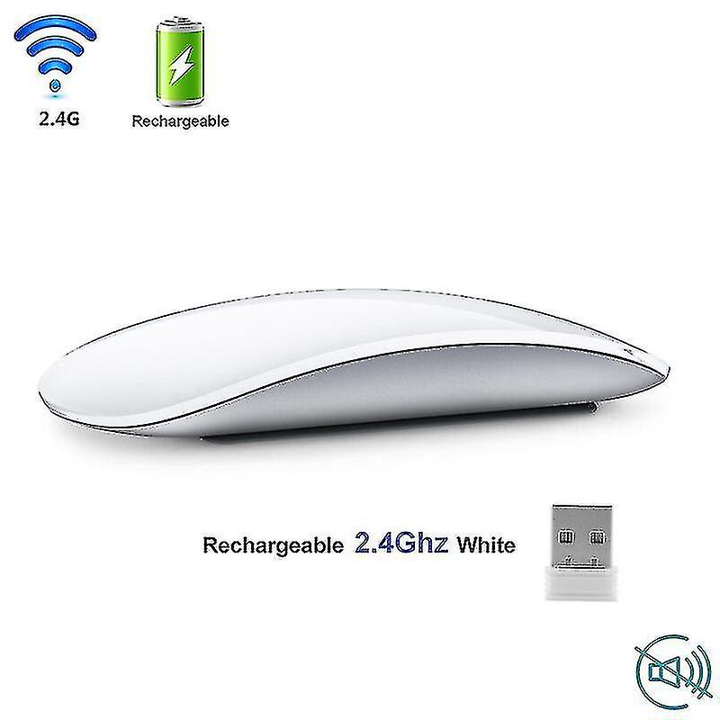 Bluetooth Wireless Magic Mouse 2 Silențios Reîncărcabile Laser Computer Mouse Slim 2.4G ergonomic PC Office șoareci compatibil Mac Microsoft-m