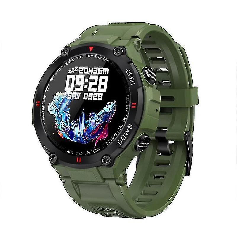 Monitor Di Attività Chronus Smartwatch Maschio Sonno E Calorie Monitor Contapassi Pressione Sanguigna Verde
