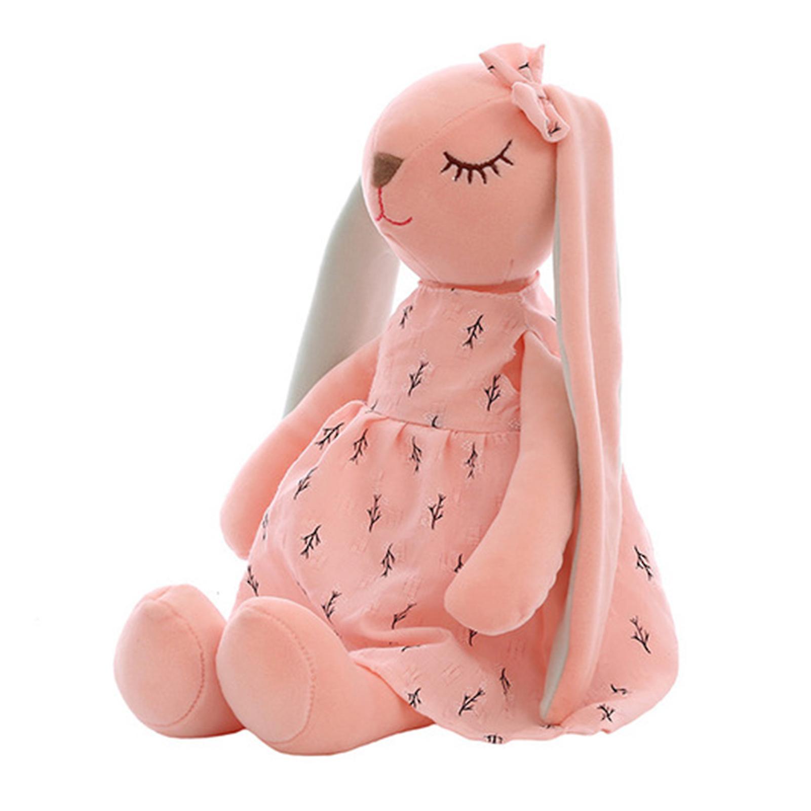 Desene animate Rabbit Jucării de pluș Drăguț Bunny Doll Soft Plush umplute animale potolirea jucării de dormit pentru copii