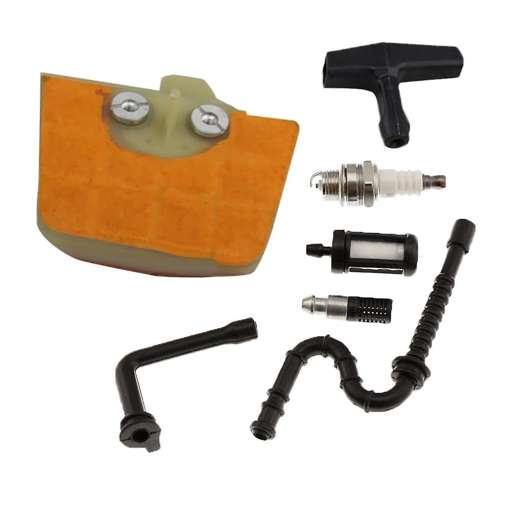 Air Filter Fuel Oil Line Filter Spark Plug Kit for STIHL 036 MS360 Chainsaw