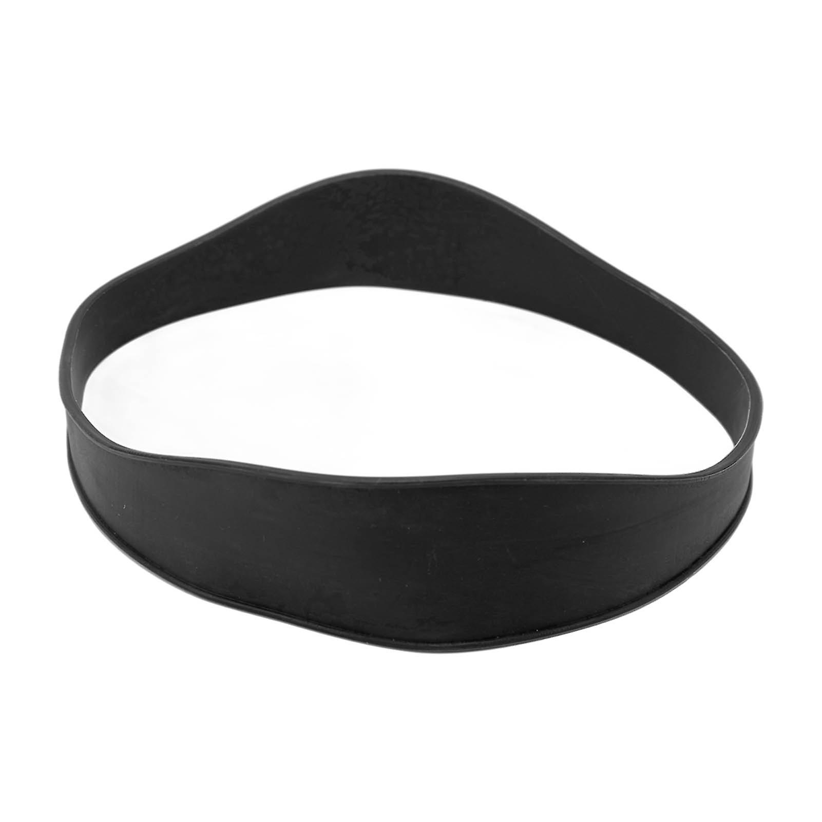 Bande de coupe de cheveux incurvée en silicone à faire soi-même, modèle de rasage pour décolleté, outils de coupe de cheveux, noir