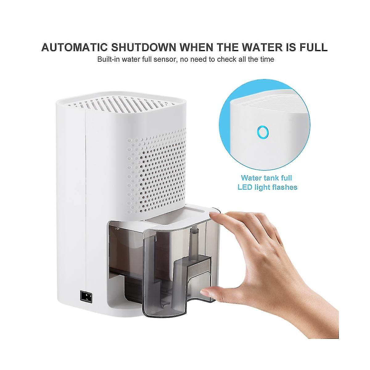 850ml Deumidificatore domestico portatile Premium Deumidificatore Ufficio Muto Assorbitori di umidità Eu Plug