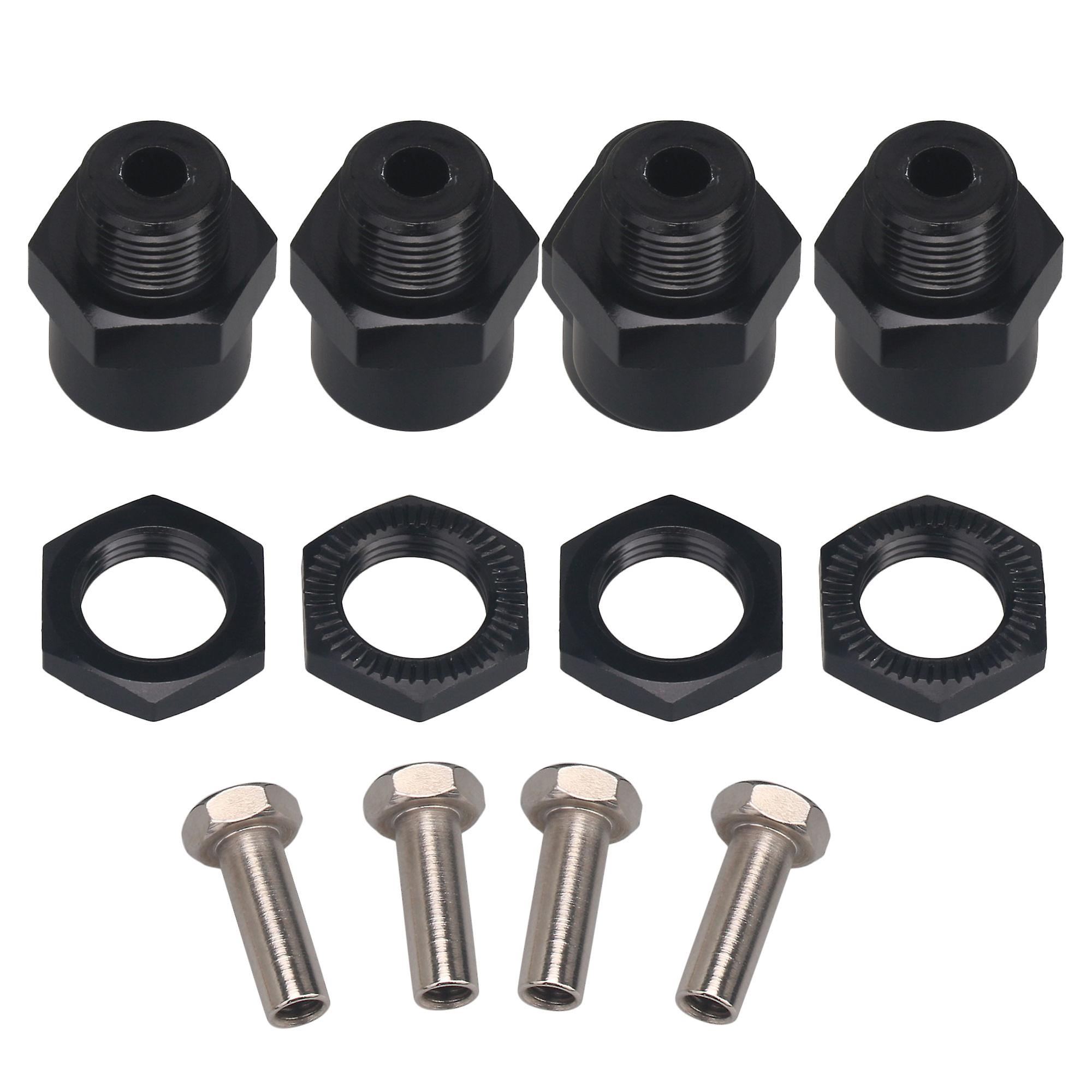 Lovermusic Extended Wheel Hex Hub N10178 to for 1:10 RC Model Car Set of 4