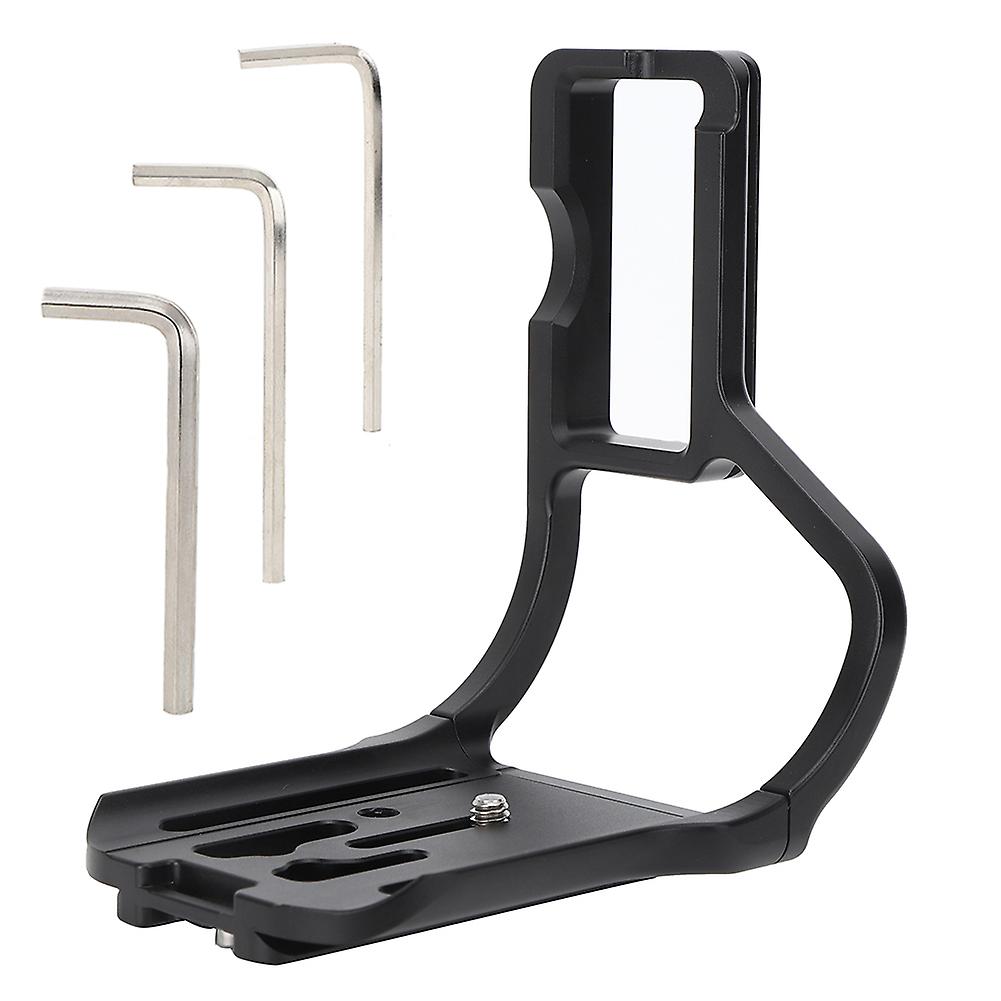 Support de poignée en alliage d'aluminium à dégagement rapide pour appareil photo Nikon D800/D800E/D810 avec poignée de batterie