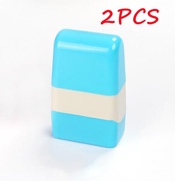 2packs Identity Theft Protection Roller Stamp Guard Privacy ID Confidential Data