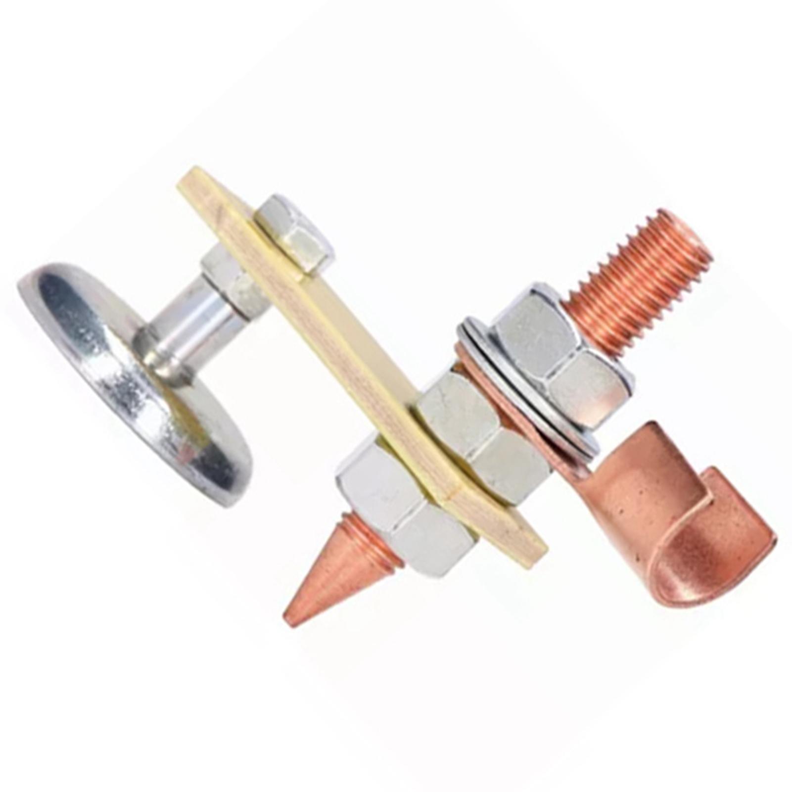 Single Head Magnetic Welding Head Insulating Material Magnetic Welding Support Ground Clamp Tool