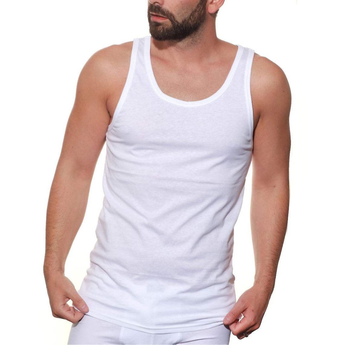 Débardeur Blanc En Coton