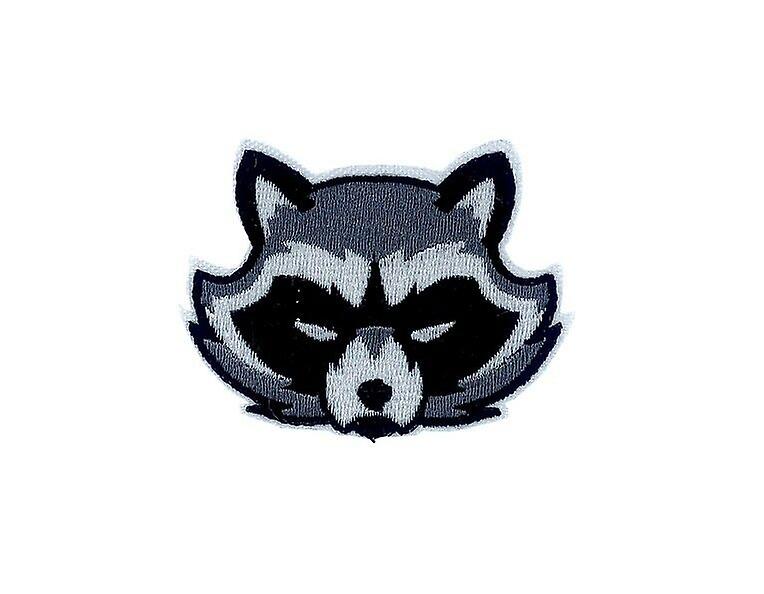 Patch ecusson embroidery thermostick badge raccoon ref2 embroidery