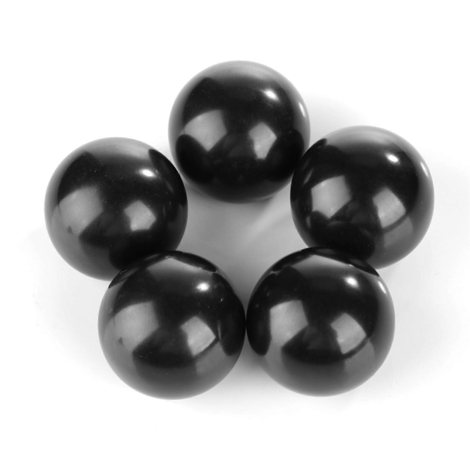 5Pcs Black Round Ball Bakelite Lever Knob M8*32 Machine Tool Replacement