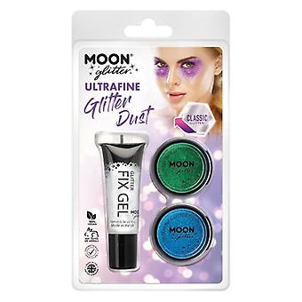 Moon Glitter Classic Ultrafine Dust With Fixing Gel Pack G20724