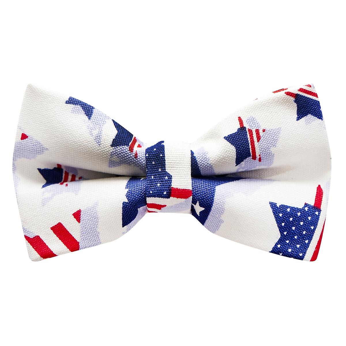 USA Stars &amp; Stripes Design Bow Tie