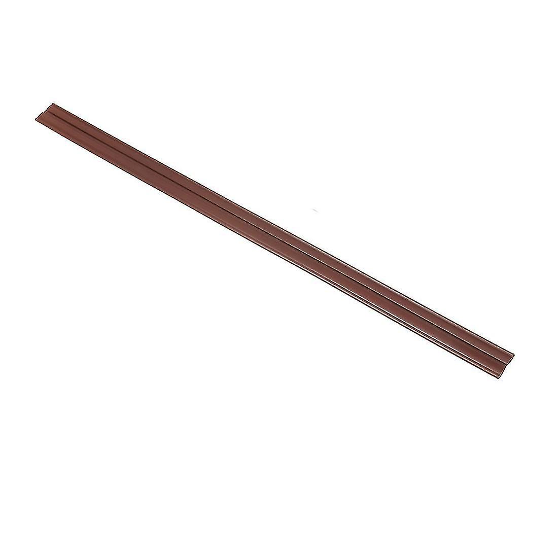 The Bottom Of Door Pulls Out The Baffle The Bottom Door Seal Brown
