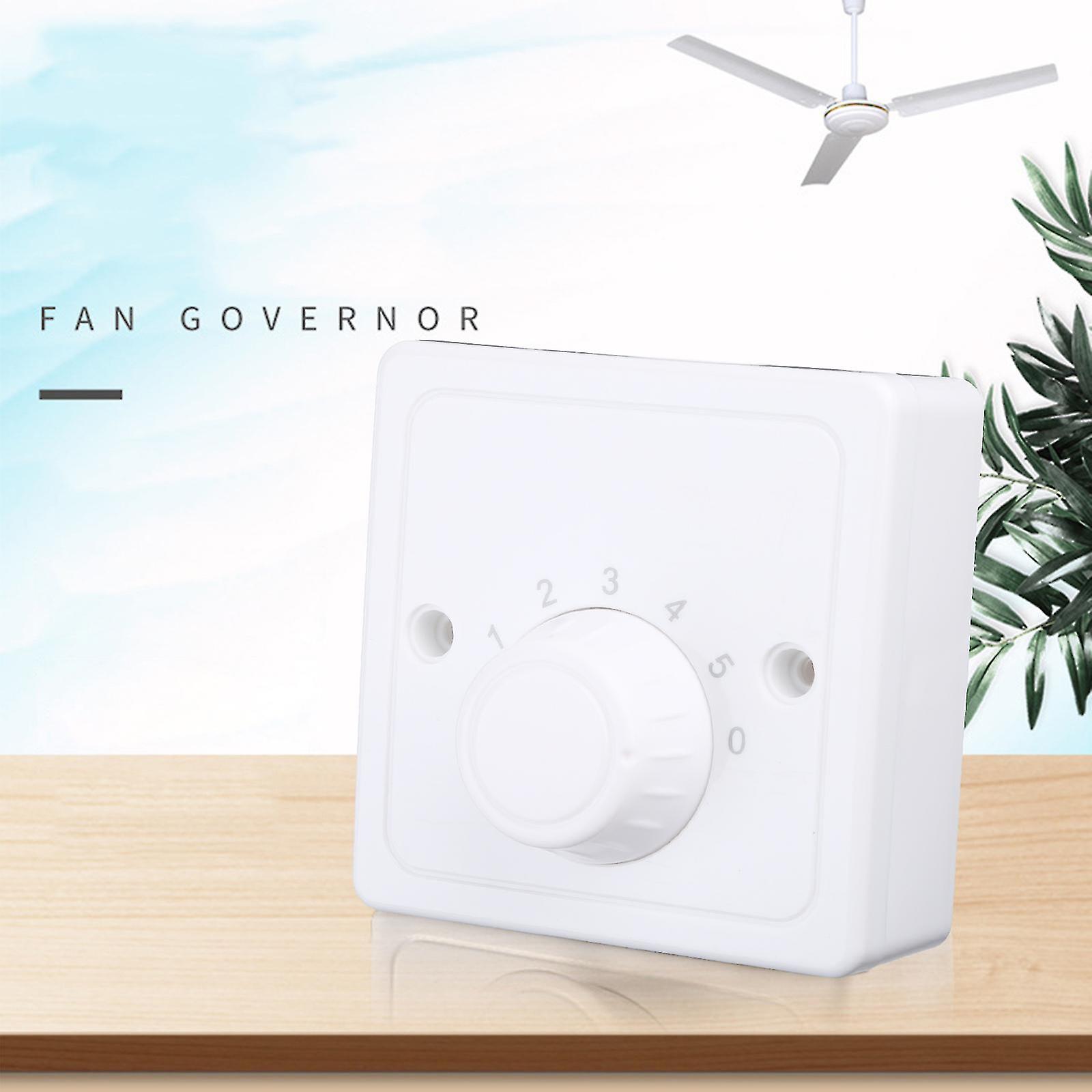 220v Universal Adjustment Ceiling Fan Speed Control Five Gears Speed Adjuster-YKY416