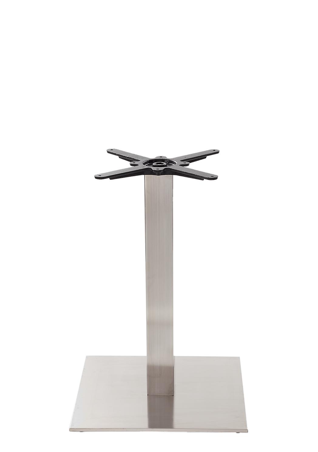 Square Stainless Steel Table Base - Large - Height - 730 Mm