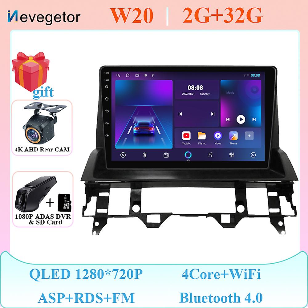 For Mazda 6 2002 2003 2004 2005 2006 2007 2008 WIFI 7862CPU Android 13 All In One Car Multimedia Player Intelligent System