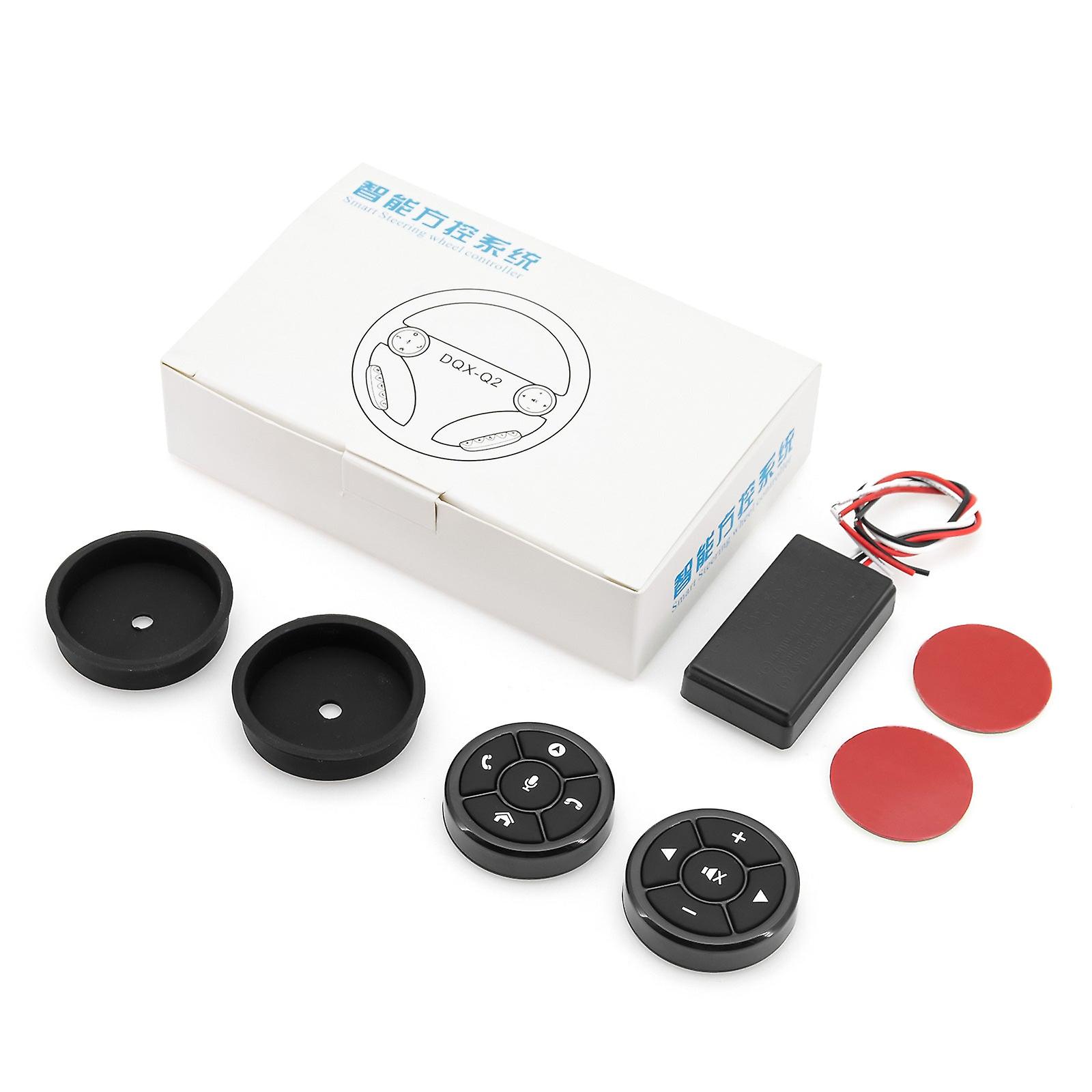 10 Keys Wireless Steering Wheel Controller For Car Radio Dvd Gps Head Unit Navigation Multi-functiona Remote Control Buttons