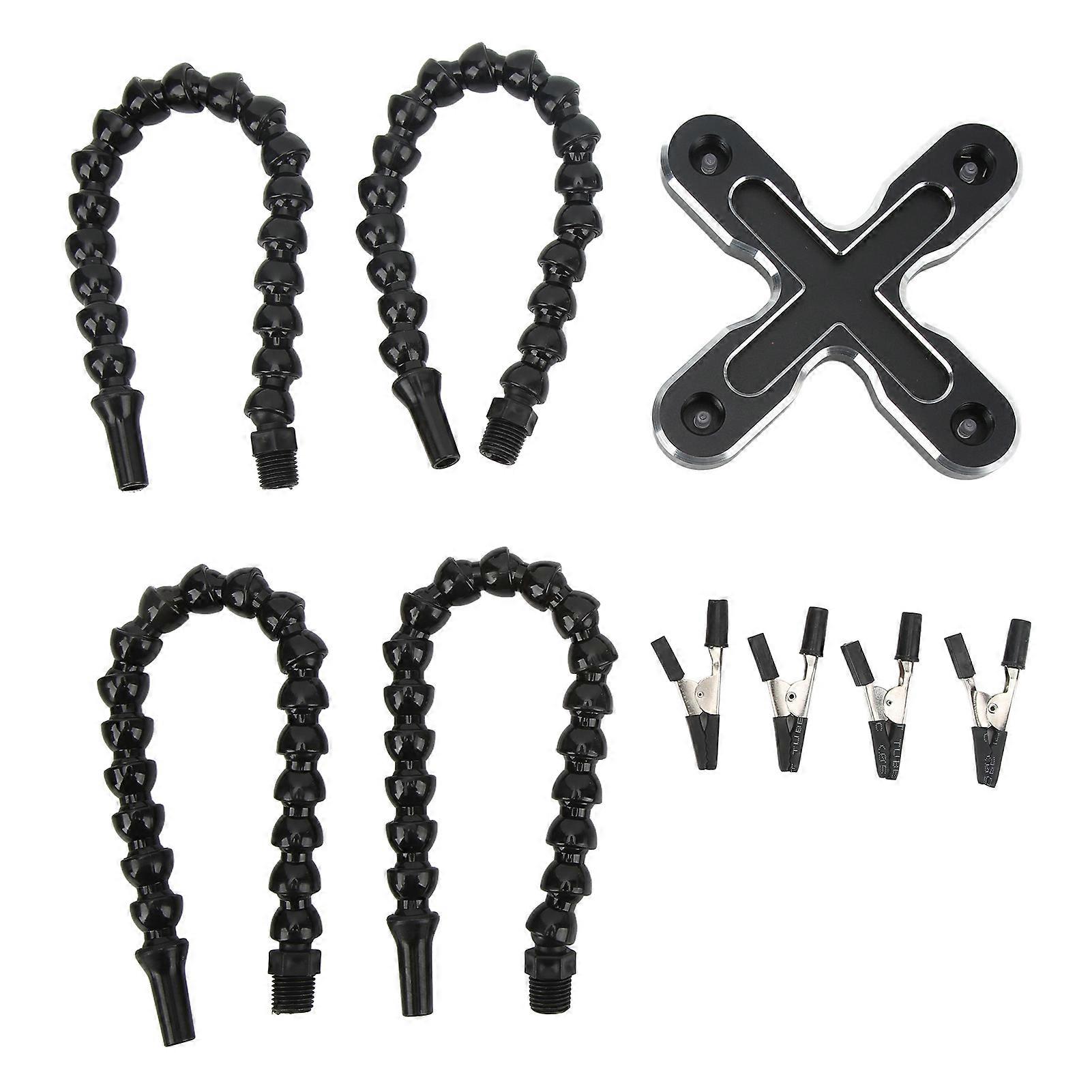 Χέρια βοήθειας συγκόλλησης 4 εύκαμπτο εργαλείο συγκόλλησης βάσεων κραμάτων αργιλίου βραχιόνων για τις πλακέτες κυκλωμάτων