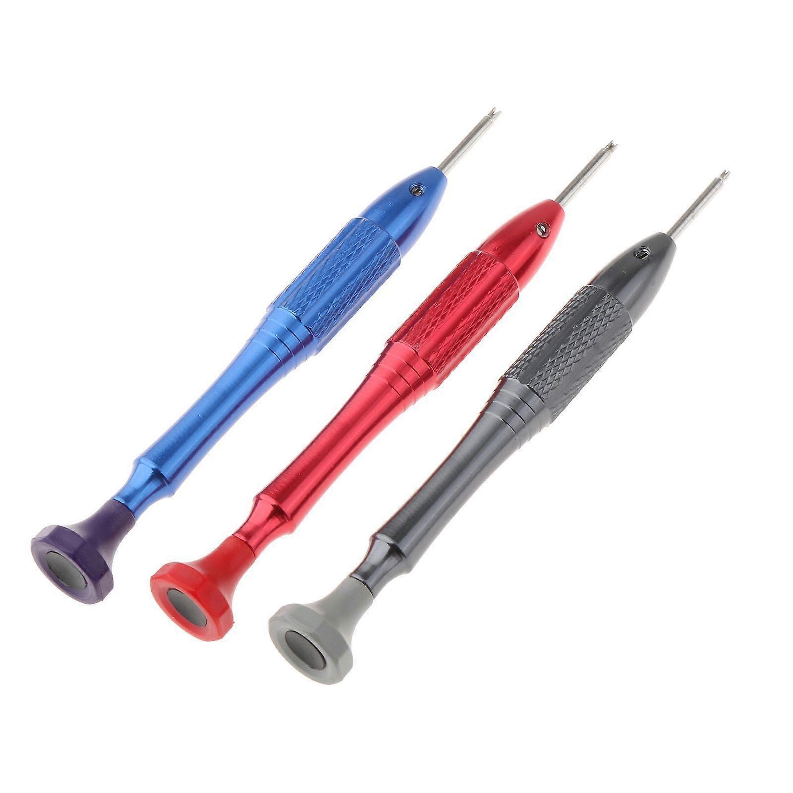 3x Watch Screwdriver Professional Multifunctional Shock Absorber Screwdriver