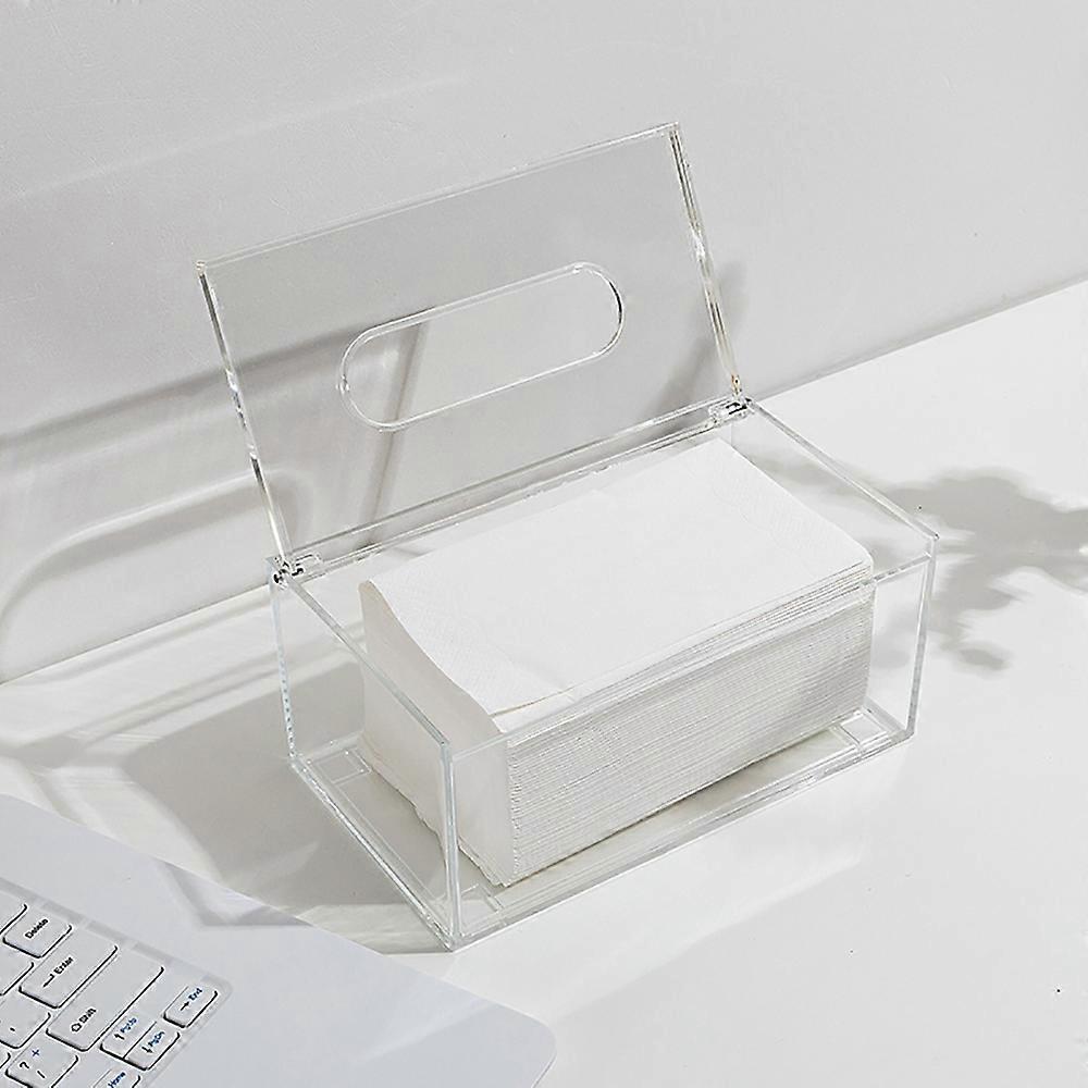 Useful Transparent Acrylic Tissue Box, Napkin Dispenser