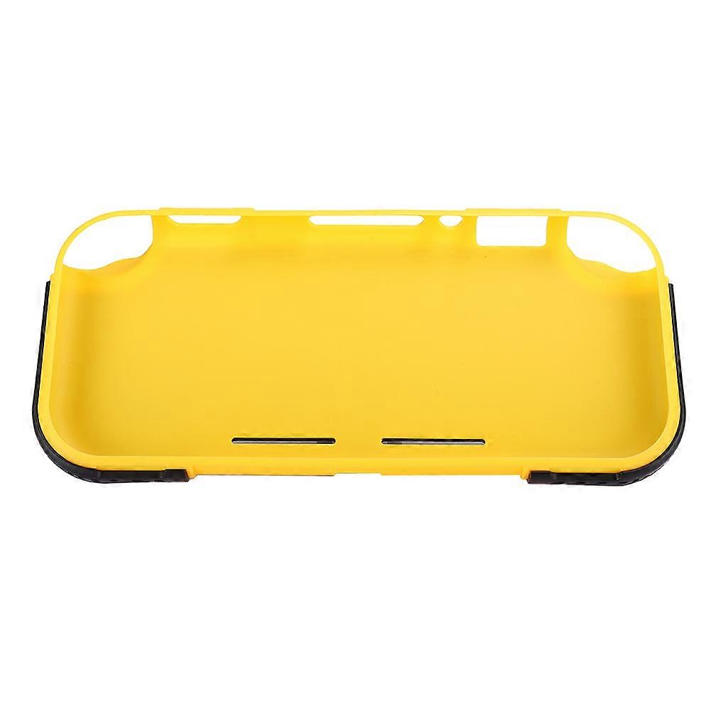 2 In 1 Hard Pc Tpu Protective Shell Builtin 2 Game Card Slots Backet For Switch Lite(black Blue )