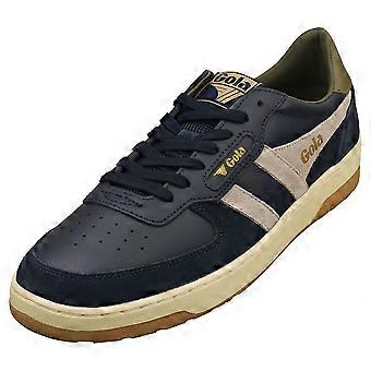 Gola Hawk Mens Casual Trainers in Navy Grey