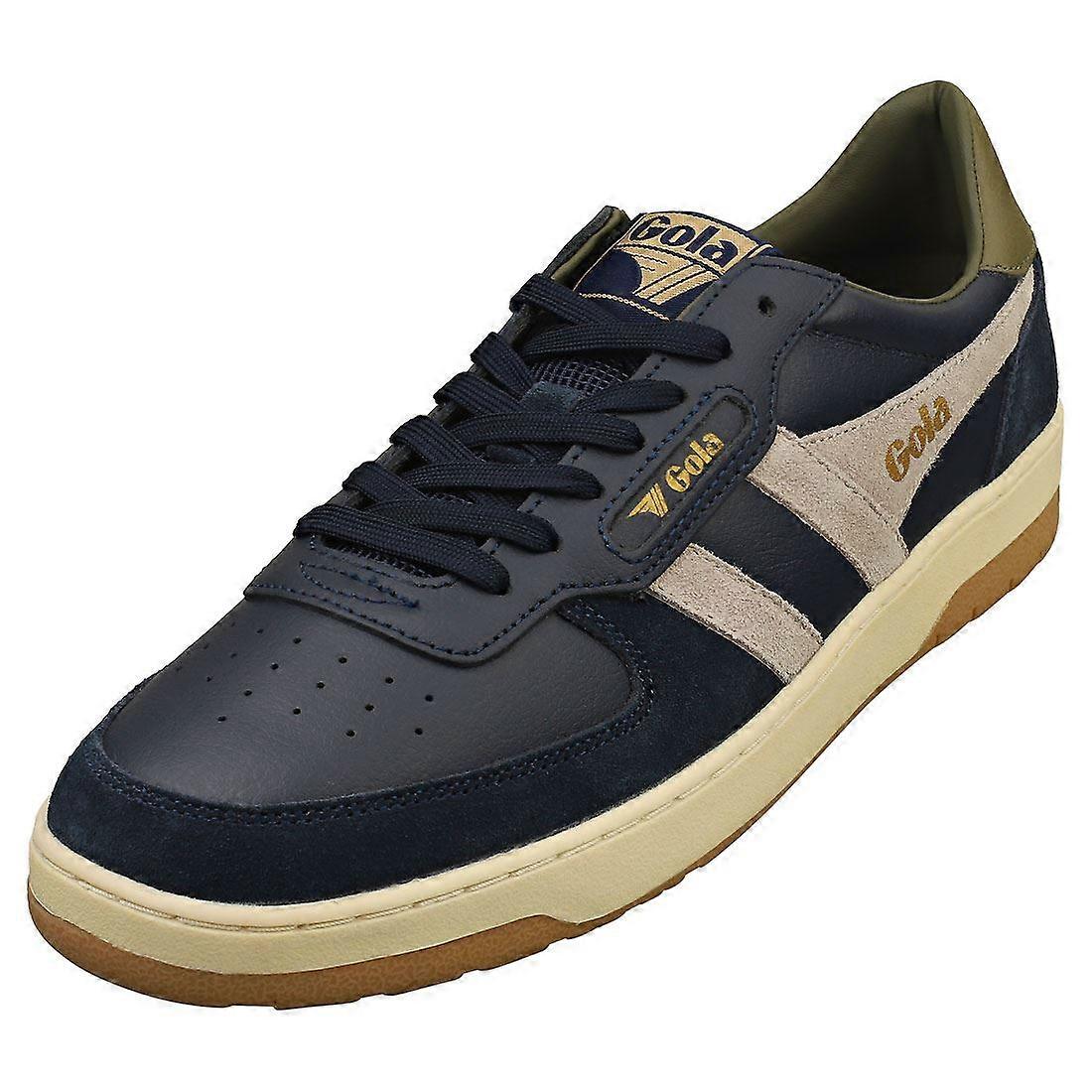 Gola Hawk Mens Casual Trainers in Navy Grey