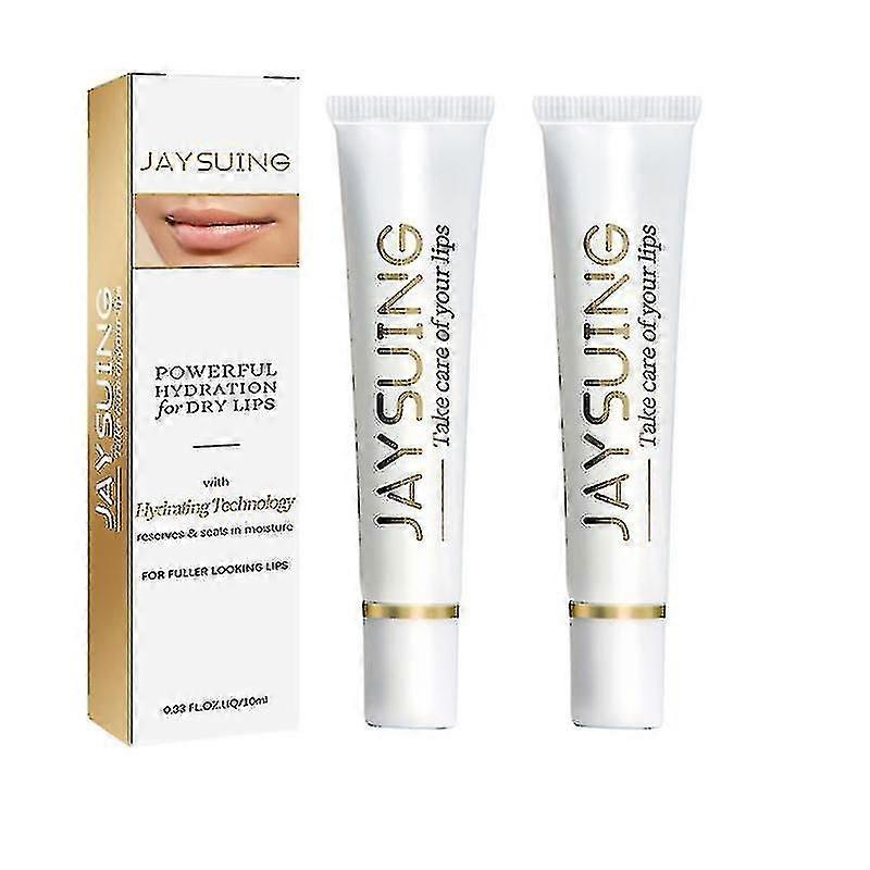 2szt Jaysuing Nawilżający balsam do ust Zadbaj o swoje usta, silne nawilżenie dla suchych ust z nawilżającym 4131589598872