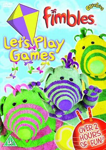 Fimbles Lets Play Games DVD (2005) certificato Uc - Regione 2