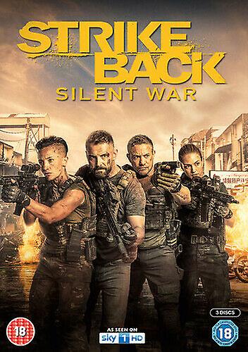Strike Back Silent War DVD (2019) Daniel MacPherson cert 18 3 discs NEW - Region 2