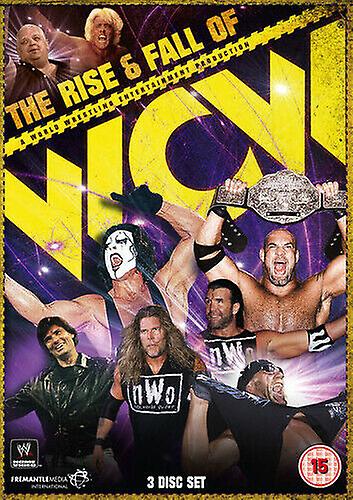 WWE The Rise and Fall of WCW DVD (2014) Jim Crockett cert 15 3 discs NEW - Region 2