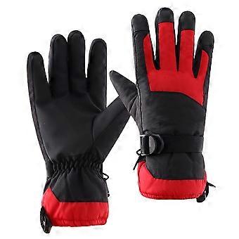 Skihandschuhe Outdoor Reiten warm plus Samt wasserdicht winddicht dick bergsteigen