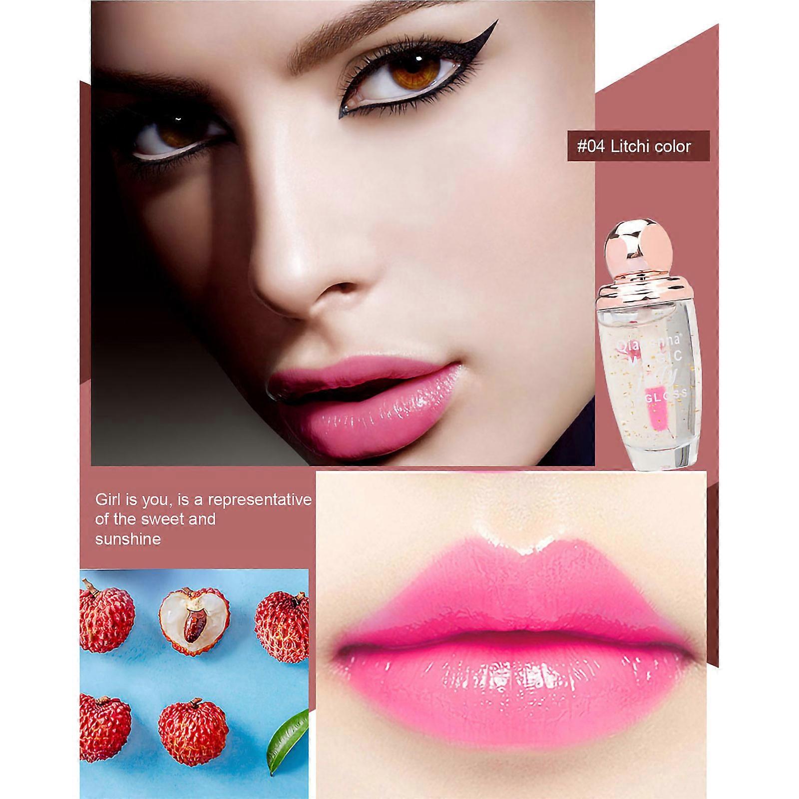 8mL Moisturizing Mini Temperature Change Multicolor Lip Glaze