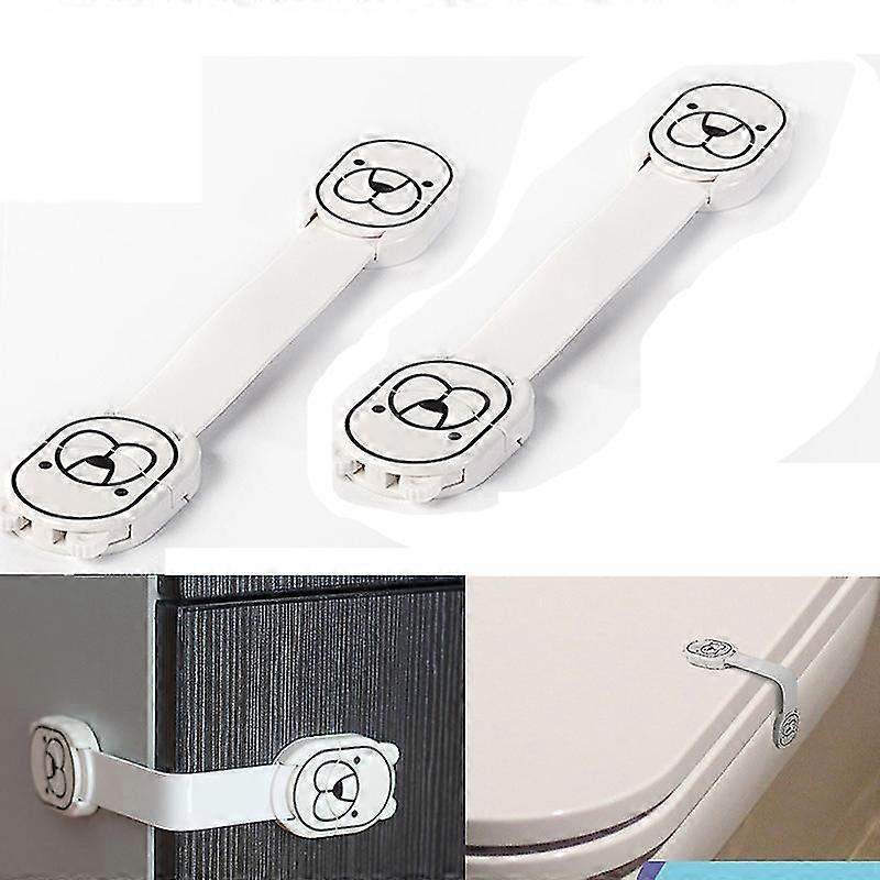 Child Proof Safety Locks Dual Action Multi Use Baby Proofing Cabinet
