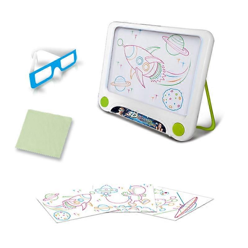 3D Children Drawing Board, Style: 3D Space 3D Space