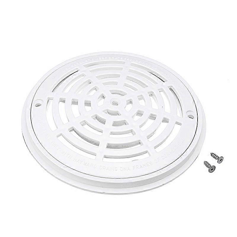 Replacement White Round Swimming Pool Main Drain Cover