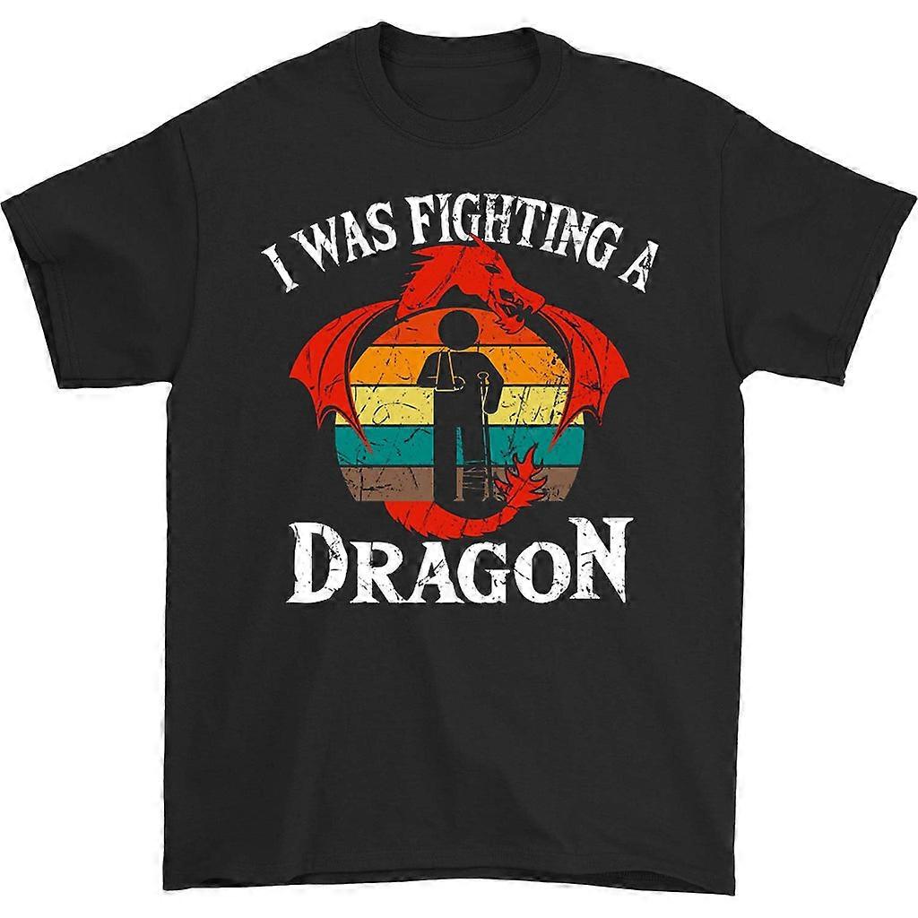 I Was Fighting A Dragon T-shirt