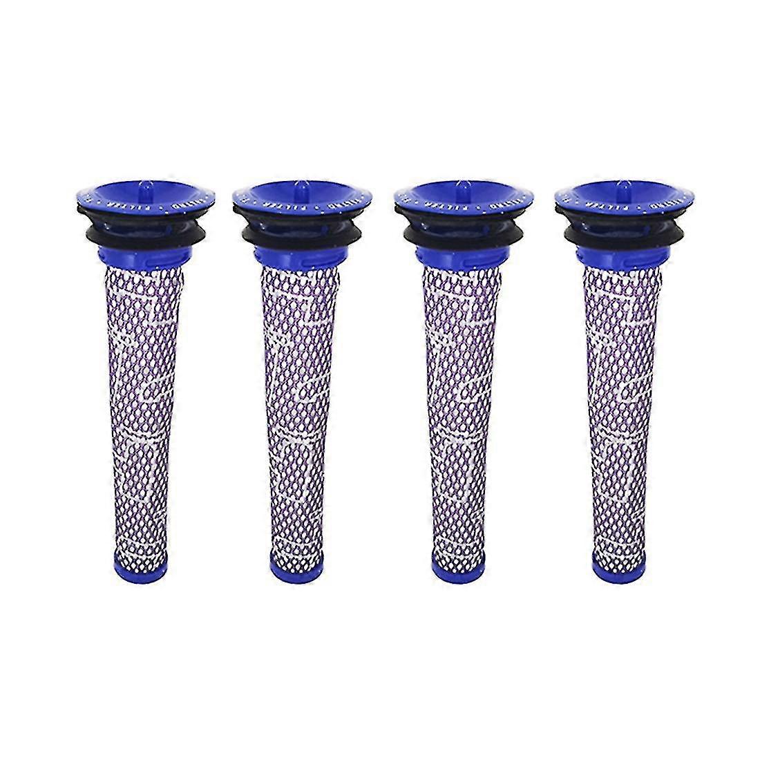 4 Replacement Pre-filters For Dyson Dc58dc59v6v7v8 Replacement Purple