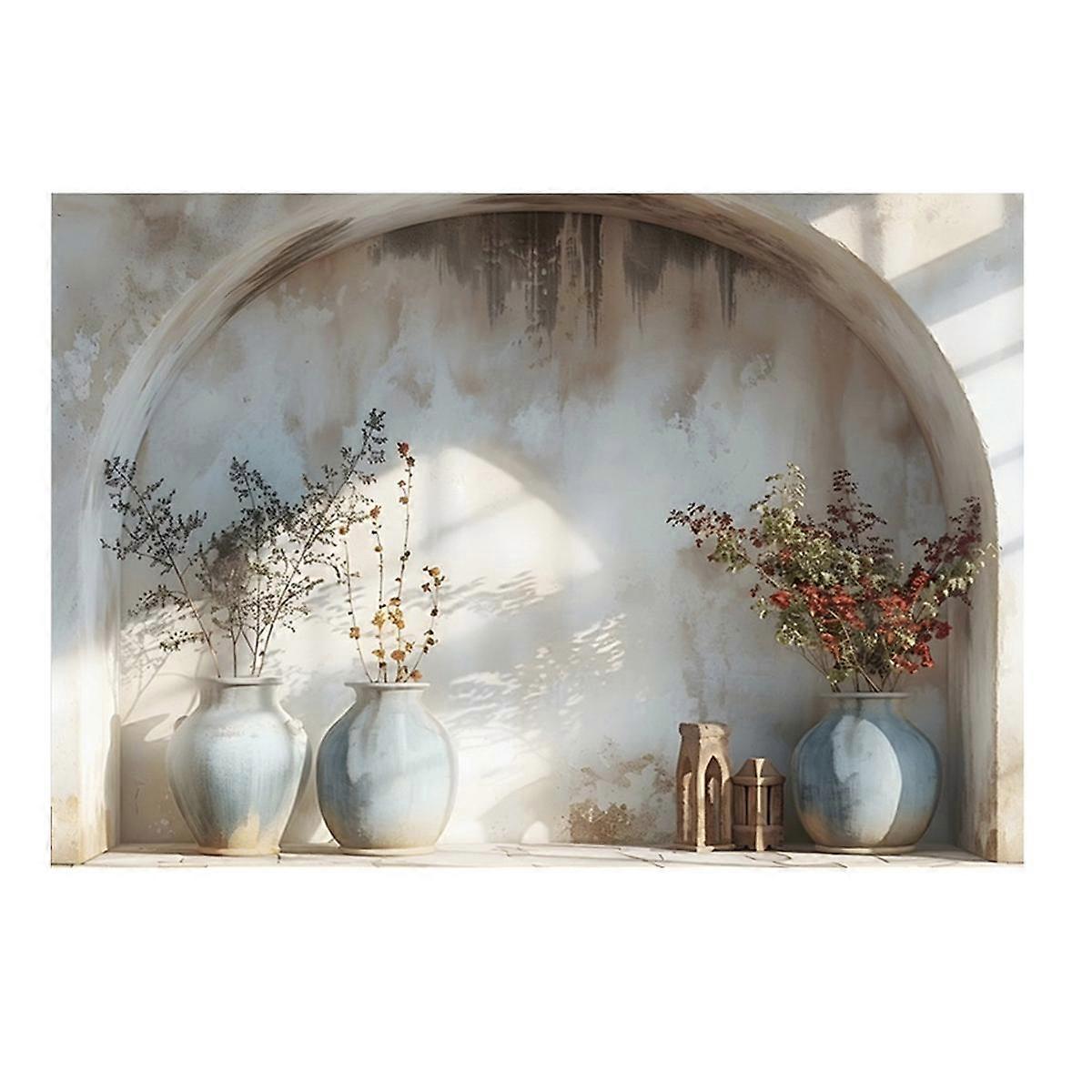 210x150cm Photography Background Fabric Simple Plant Arch Studio Indoor Atmosphere Photography Back