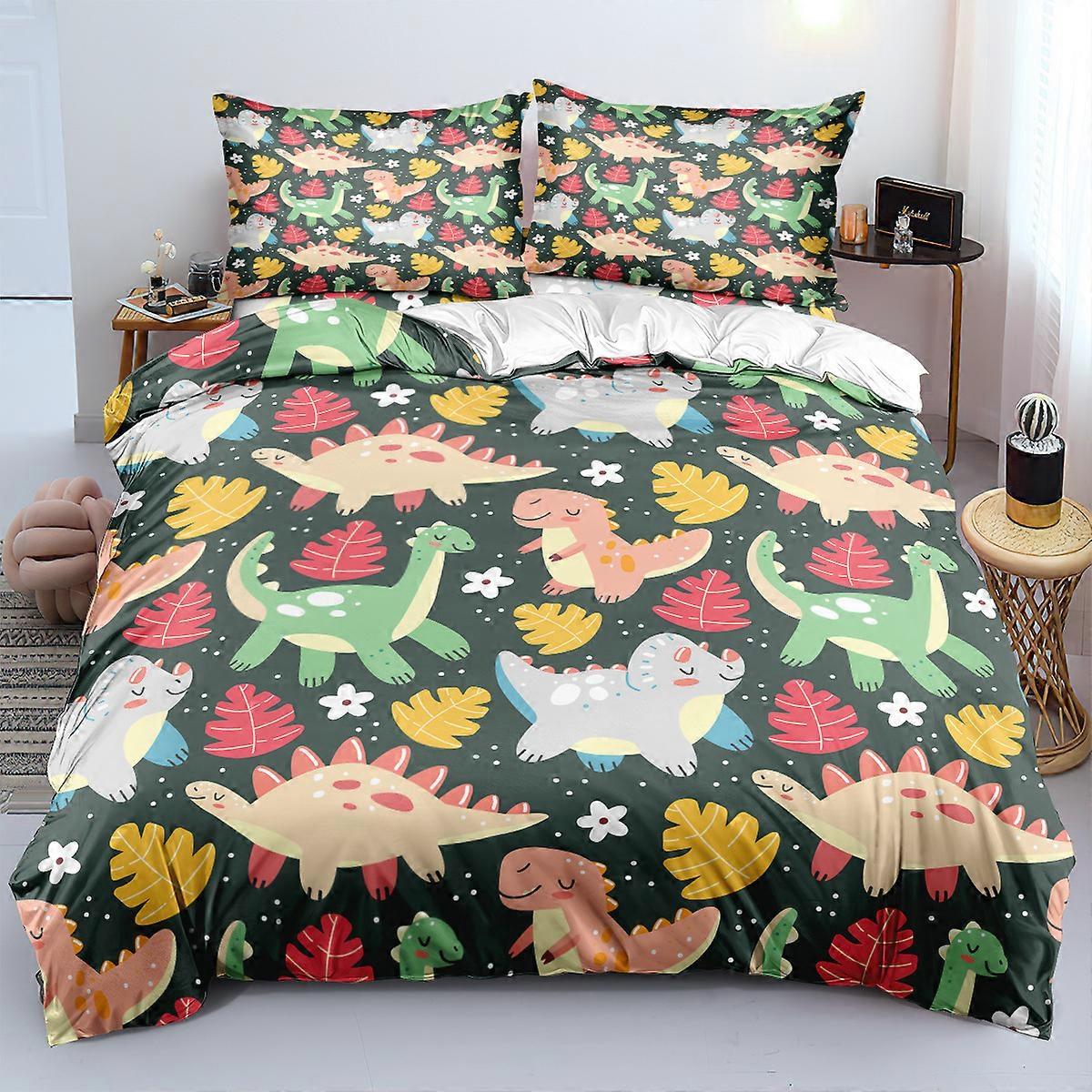 c887 Dinosaur Series Three-Piece Bedding Set uu887