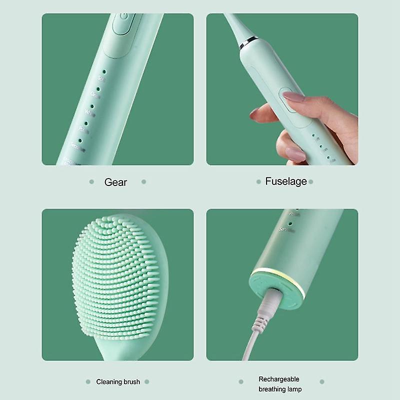 Electric toothbrush ipx7 2 in 1 levitation charging 90 days